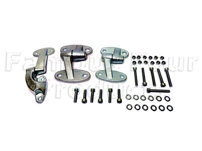 FF010176 - Safari Rear End Door Hinge Kit - Land Rover 90/110 & Defender