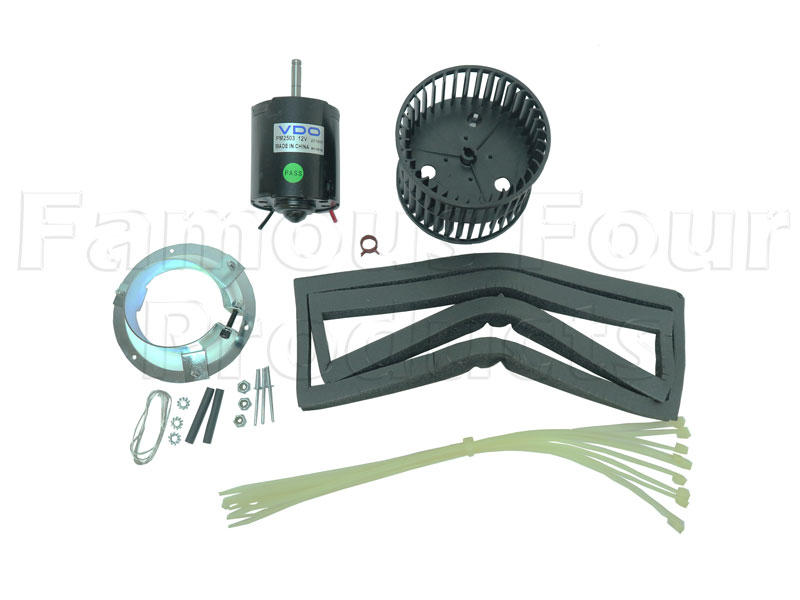 Heater Blower Motor Replacement Kit - Classic Range Rover 1986-95 Models - Cooling & Heating