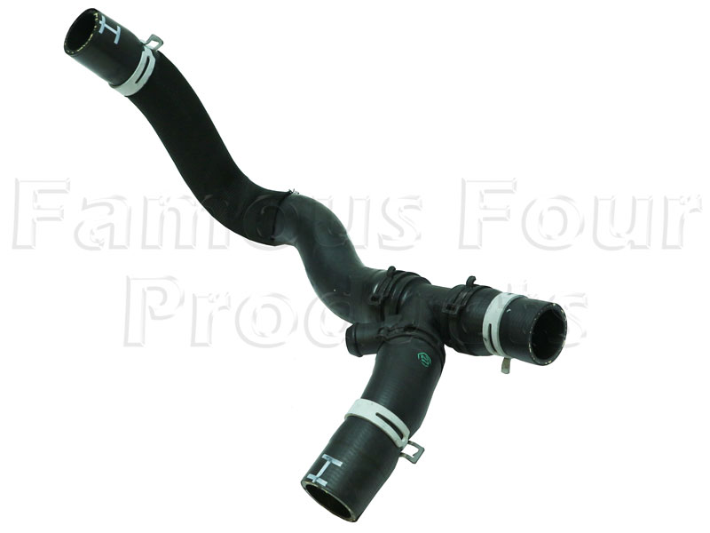 FF010246 - Top Hose - Radiator to Thermostat - Land Rover 90/110 & Defender