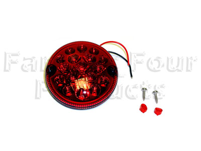 Rear Fog Lamp - Red LED - Land Rover 90/110 & Defender (L316) - Lighting