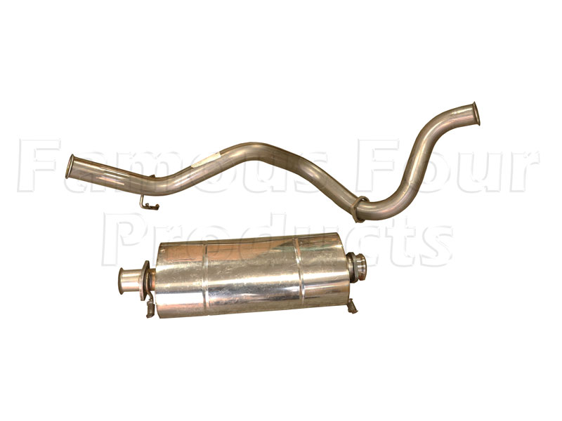 FF010295 - Stainless Exhaust System - Land Rover 90/110 & Defender