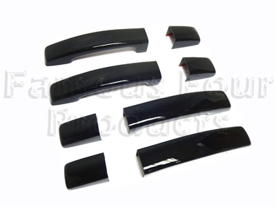 Door Handle Covers - Java Black - Land Rover Discovery 3 (L319) - Accessories