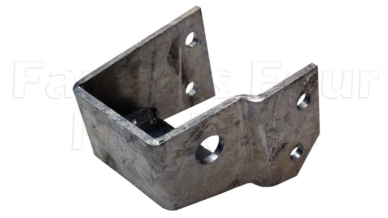 Chassis Mounting Bracket for Steering Damper - Galvanised - Land Rover Series IIA/III - Suspension & Steering