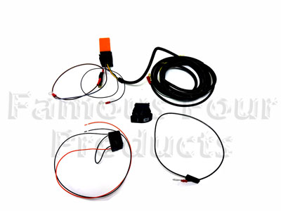 Wiring Kit for Heated Front Windscreen - Land Rover 90/110 & Defender (L316) - General Electrical Parts