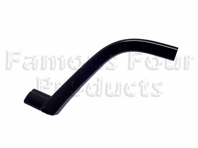 Rear Roof Corner Drip Rail Finishing Trim - Land Rover Discovery Series II (L318) - Body