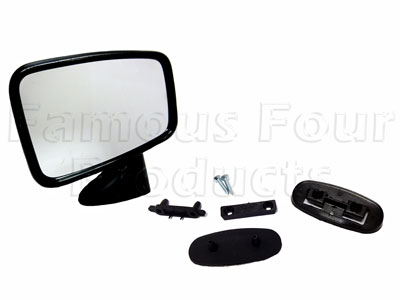 Right hand side for Range Rover P38 95-02 wing mirror glass Wide Angle 