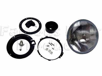 FF010525 - Headlamp Kit - Manual Levelling - Land Rover 90/110 & Defender