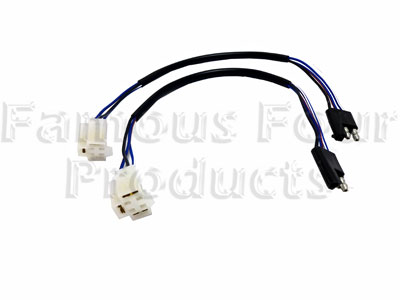 FF010602 - Headlamp Wiring Connector Loom - Classic Range Rover 1970-85 Models