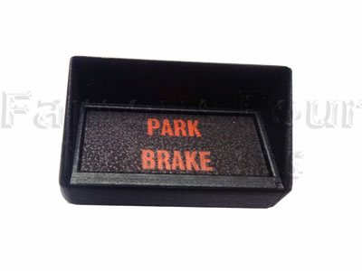 Hooded Warning Light - Park Brake - Classic Range Rover 1970-85 Models - Interior