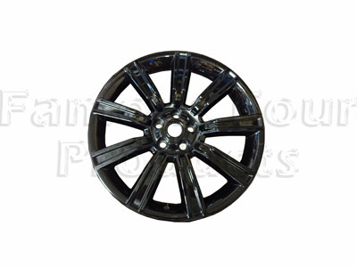 Alloy Wheel - Gloss Black - Range Rover 2013-2021 Models (L405) - Tyres, Wheels and Wheel Nuts