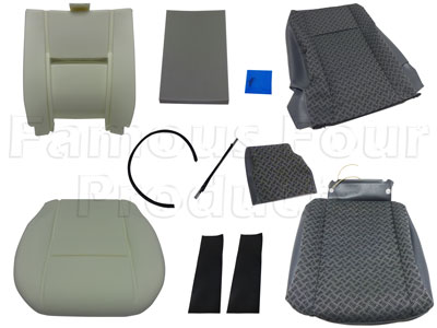 Re-Trim Kit - Front Outer (1 Seat) - Land Rover 90/110 & Defender (L316) - Interior