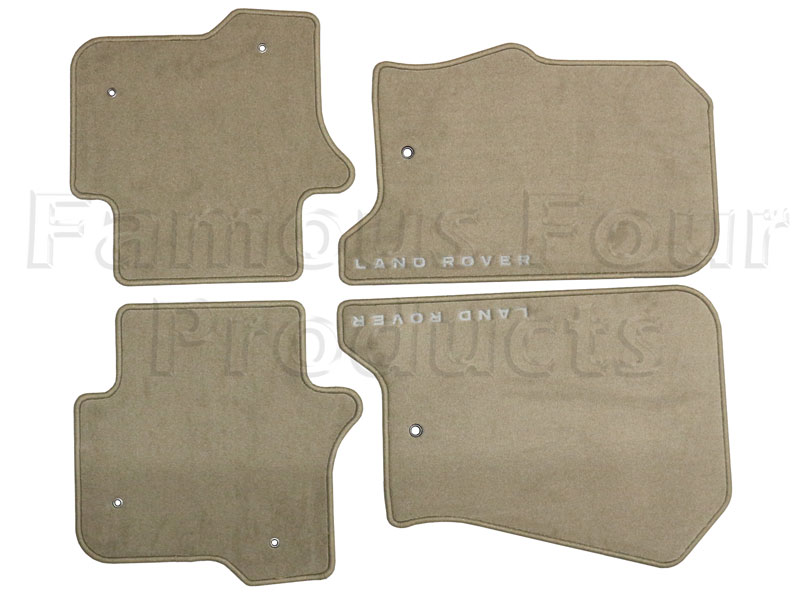 Footwell Carpet Mat Set - Land Rover Discovery 4 (L319) - Interior