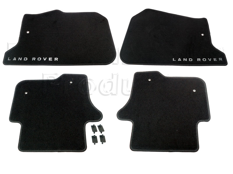 Footwell Carpet Mat Set - Land Rover Discovery 4 (L319) - Interior