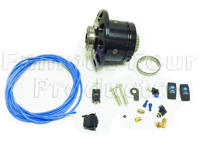 FF010830 - Ashcroft Pneumatic Air Locker Kit - 24 Spline - Land Rover 90/110 & Defender