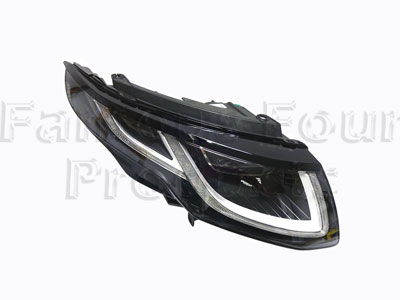 FF010832 - Headlamp with Indicator - Clear Glass - Range Rover Evoque 2011-2018 Models