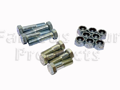 Propshaft Fixing Kit - Rear - Range Rover Classic 1986-95 Models - Propshafts & Axles