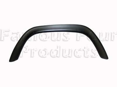 Wheel Arch Eyebrow Spat (Matt Black) - Land Rover 90/110 & Defender (L316) - Body Fittings