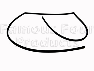 FF010957 - Door Aperture Seal - Classic Range Rover 1970-85 Models