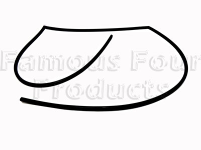 FF011010 - Door Aperture Seal - Classic Range Rover 1970-85 Models