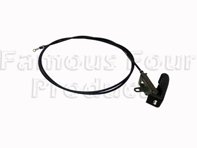 FF011043 - Bonnet Release Cable - Land Rover Discovery Series II