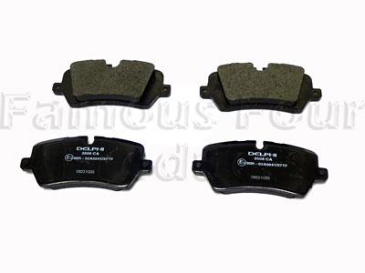 Brake Pad Axle Set - Range Rover 2013-2021 Models (L405) - Brakes