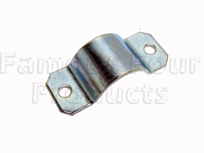 FF011155 - Exhaust Hanger Bracket - Lower (Saddle) Section - Land Rover Series IIA/III