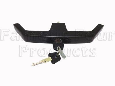 FF011243 - Top Tailgate Handle - Classic Range Rover 1986-95 Models