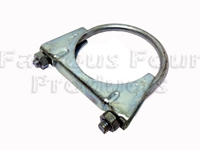 Exhaust U Clamp - Classic Range Rover 1986-95 Models - Exhaust