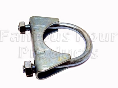 FF011264 - Exhaust U Clamp - Land Rover Series IIA/III