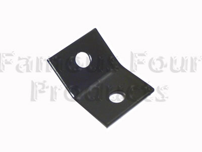 FF011289 - Fixing Bracket for Front Number Plate Plinth - Classic Range Rover 1986-95 Models