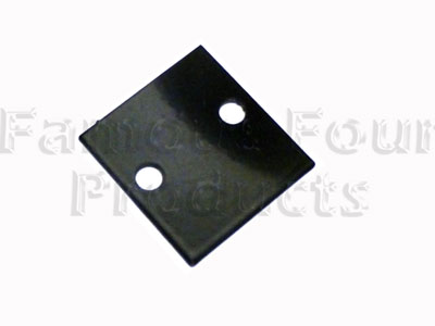 Retaining Plate for Corrugated Rubber Floor Seal - Classic Range Rover 1986-95 Models - Body