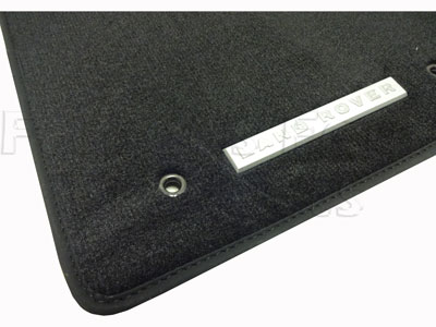 Front Footwell Drop-in Premium Carpet Mats - Land Rover 90/110 & Defender (L316) - Interior