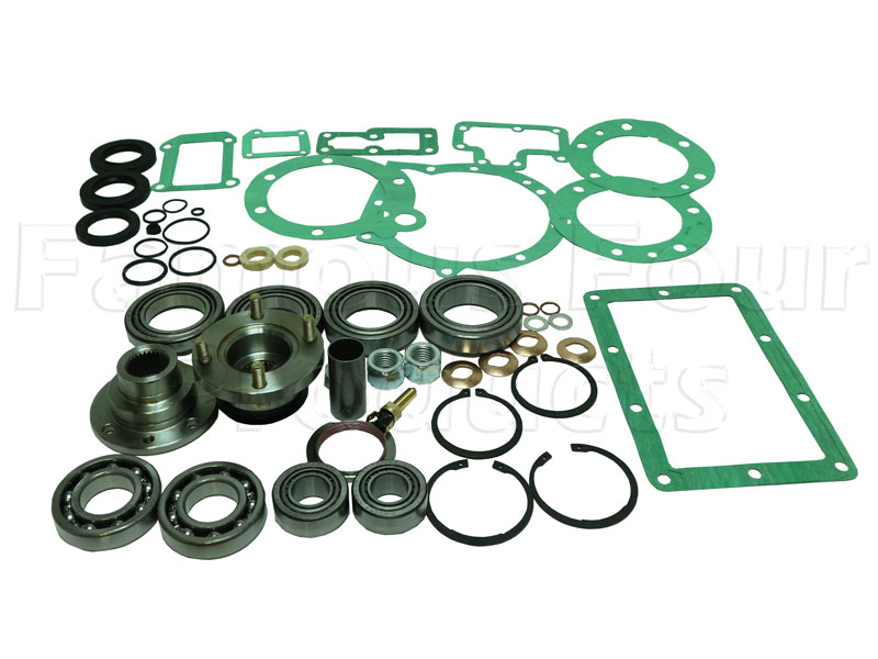 Overhaul Kit with Flanges - LT230 Transfer Box - Land Rover Discovery 1990-94 Models - Clutch & Gearbox