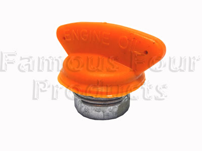 Oil Filler Cap - Land Rover Discovery 1989-94 - 3.5 V8 EFi Engine