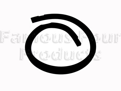 FF011384 - Seal -  Hardtop to Bodyside (Lower) - Land Rover 90/110 & Defender