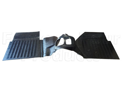 Front Footwell and Transmission Tunnel Base Floor Mat Assembly - Land Rover 90/110 & Defender (L316) - Interior