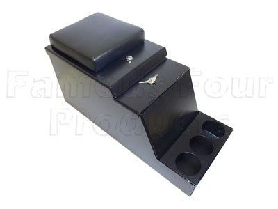 Centre Cubby Security Box - Lockable - Land Rover 90/110 & Defender (L316) - Interior Accessories