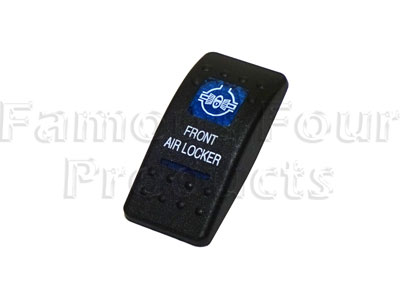 Cover for Front Air Locker Dashboard Switch - Land Rover Discovery Series II (L318) - Propshafts & Axles