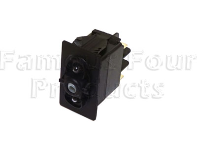 Dashboard Switch for Air Locker or Compressor - Land Rover Discovery 1995-98 Models - Propshafts & Axles