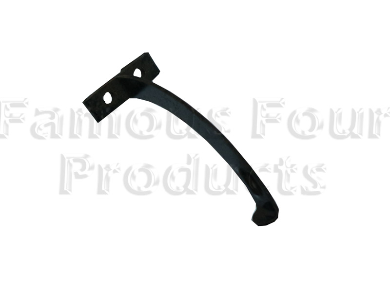 FF011549 - Check Stay for Drop Down Rear Number Plate Plinth - Classic Range Rover 1970-85 Models