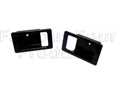 FF011585 - Surrounds for Front Door Pull Handles - Internal - Land Rover 90/110 & Defender