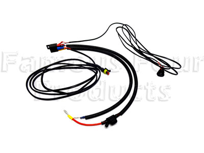 Two Lamp Wiring Harness Kit - Land Rover 90/110 & Defender (L316) - Off-Road