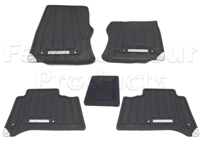 FF011629 - Rubber Footwell Mats - Range Rover 2013-2021 Models