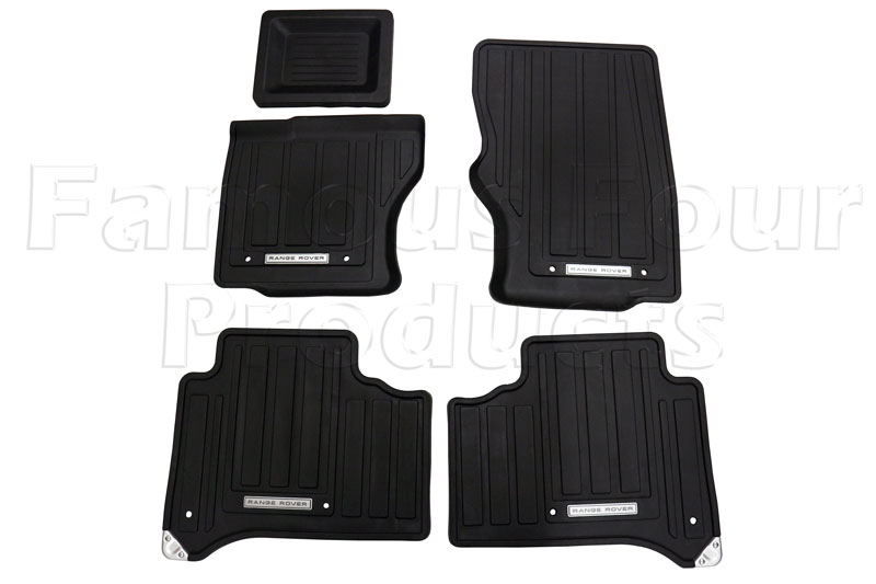Rubber Footwell Mats - Range Rover 2013-2021 Models (L405) - Accessories
