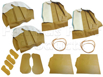 FF011633 - Re-Trim Kit - Front Seats - Classic Range Rover 1970-85 Models