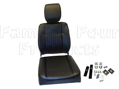 FF011643 - Outer Front Seat - Deluxe - with Headrest - Land Rover Series IIA/III