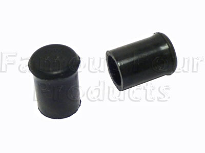 FF011648 - V8 De-Tox Blanking Bungs for Air Filter Housing - Classic Range Rover 1970-85 Models