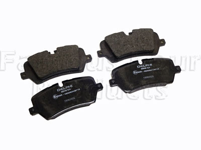 Brake Pad Axle Set - Land Rover Discovery 5 (2017 on) (L462) - Brakes