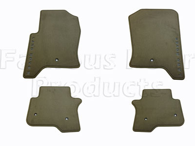 Footwell Carpet Mat Set - Land Rover Discovery 4 (L319) - Accessories