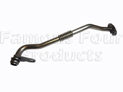 FF011696 - Oil Drain Hose - Turbocharger - Land Rover 90/110 & Defender